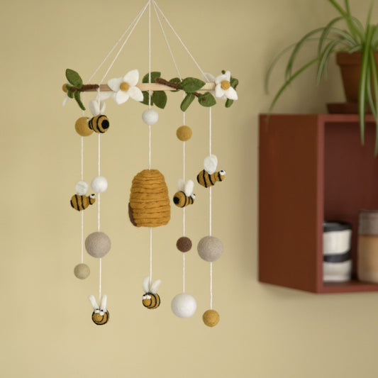 Filzmobile "Bienen"