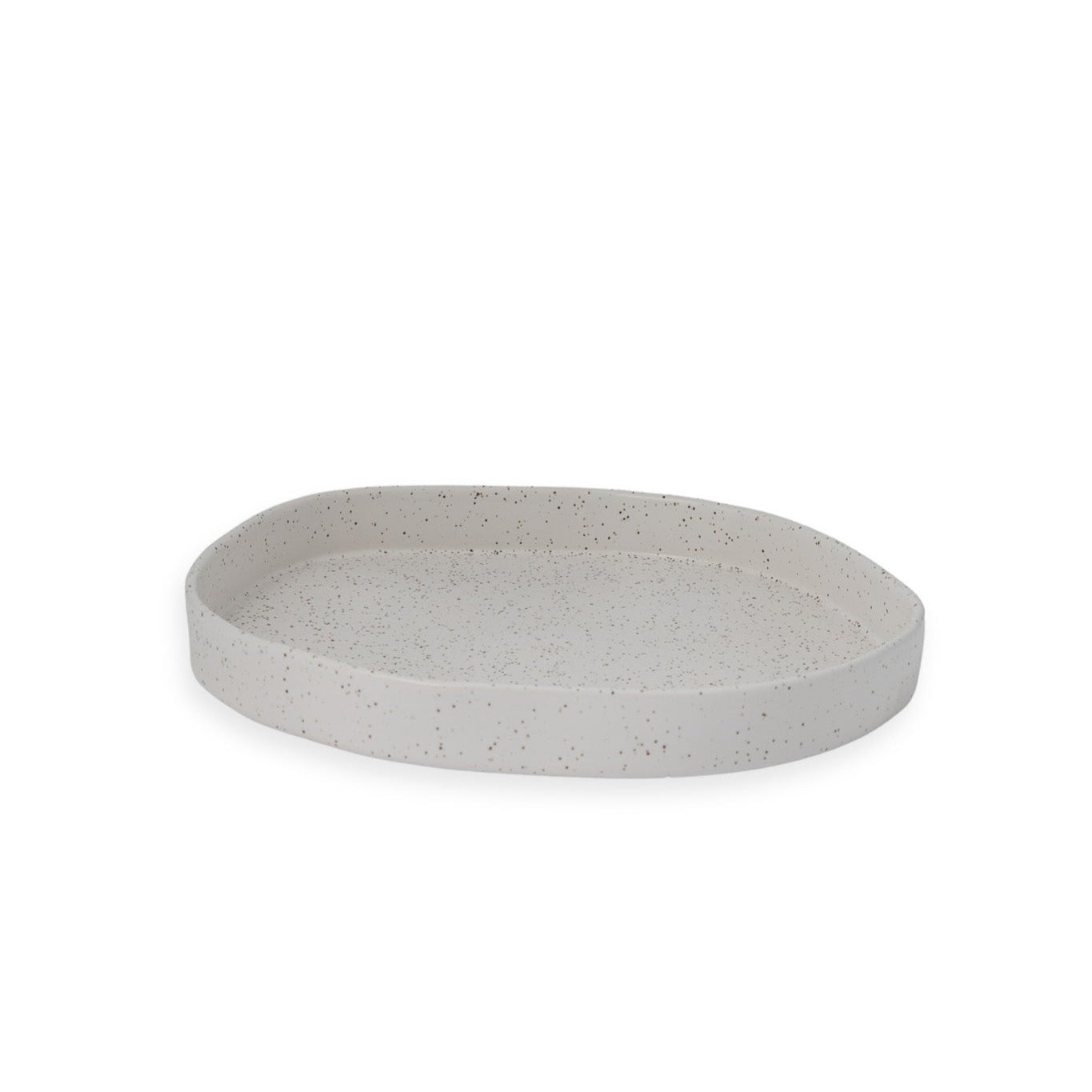 Tablett "Ekliden", Keramik/Vanille