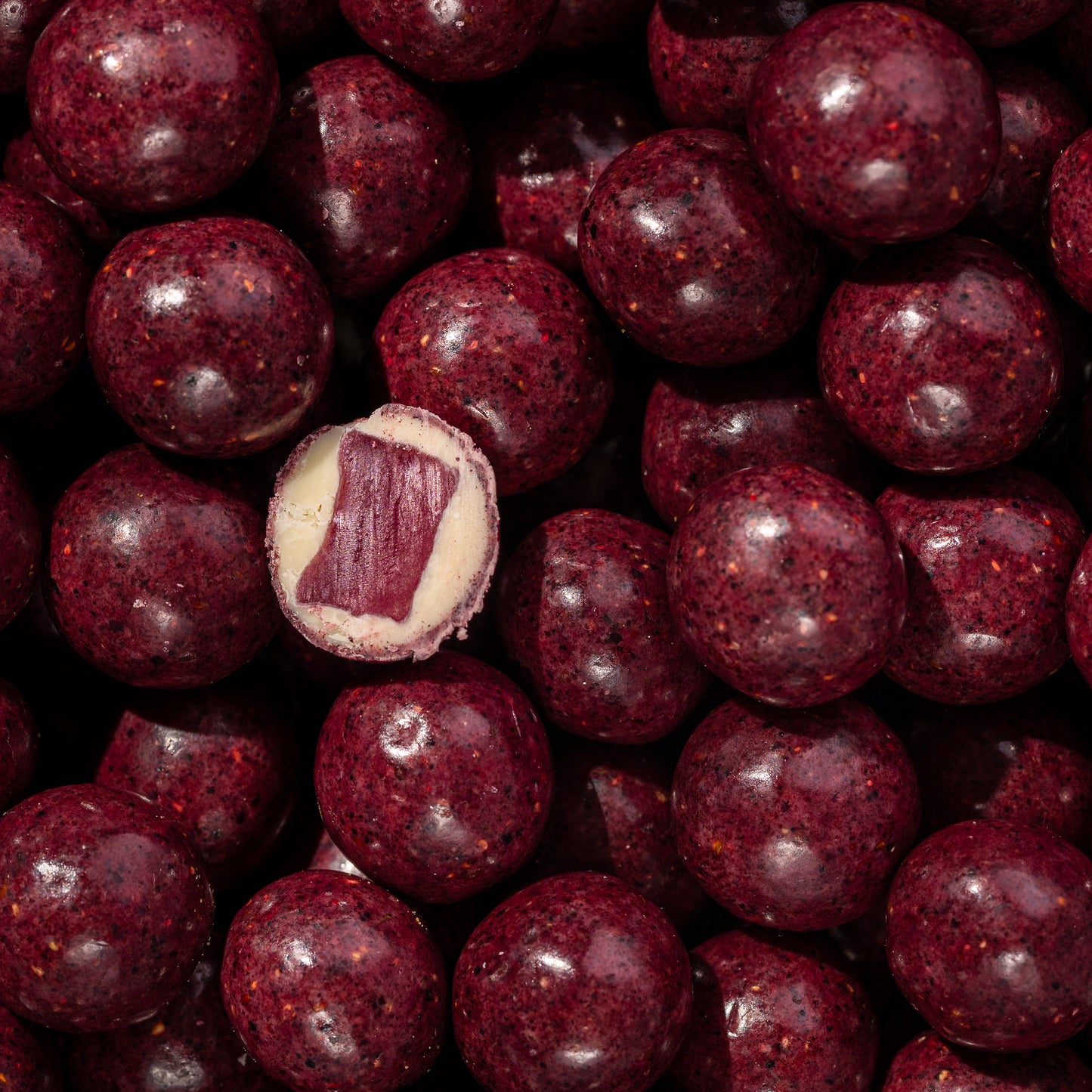Weingummis mit Schokolade "Dark Raspberry", klein