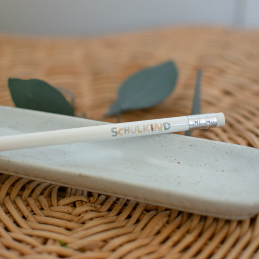 Bleistift "Schulkind", weiß