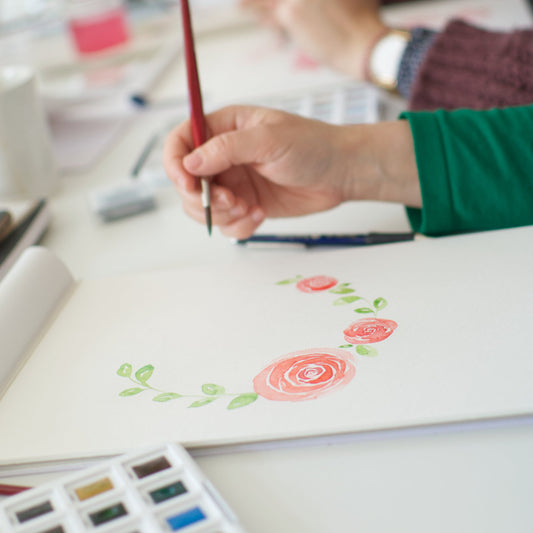 Watercolor/Aquarell Workshop: 18.04.2026 - 15-19 Uhr