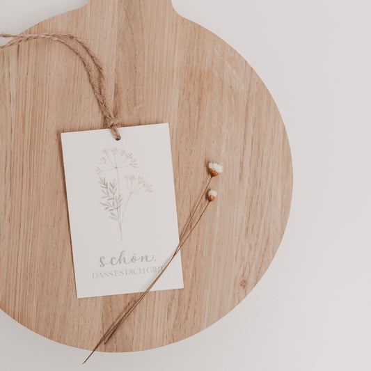 Geschenk-Anhänger "Schön, dass es dich gibt"