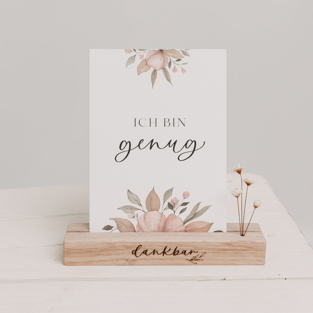 Postkarte "Ich bin genug"