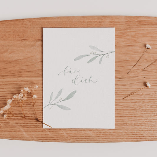 Postkarte "Für dich"