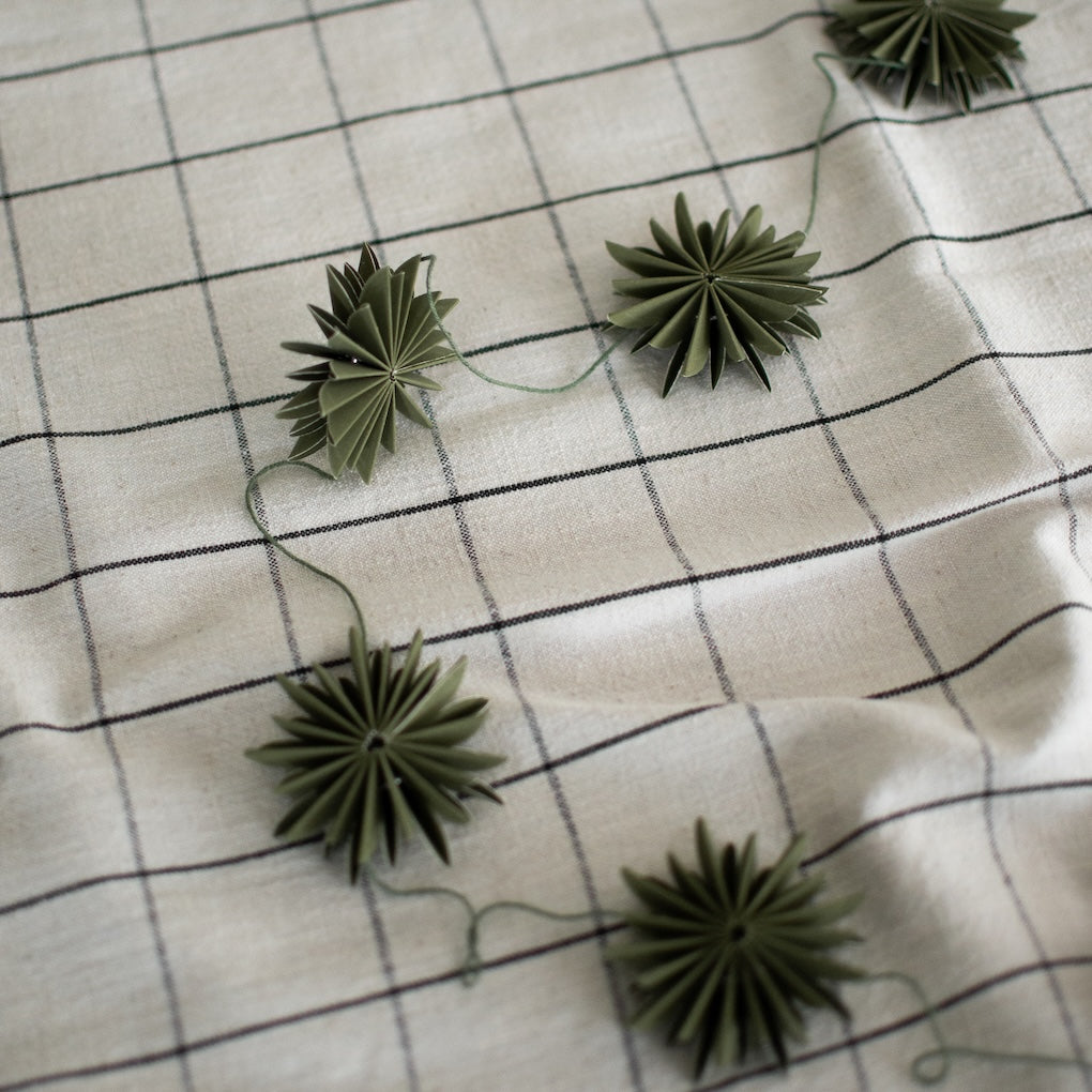 Schneeflockengirlande "Garland", grün