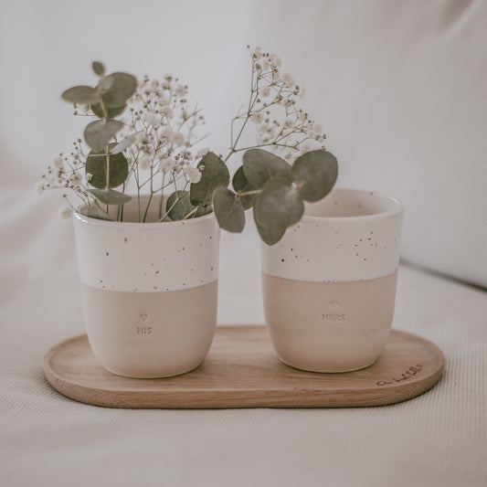 Becher "Hers", Eulenschnitt