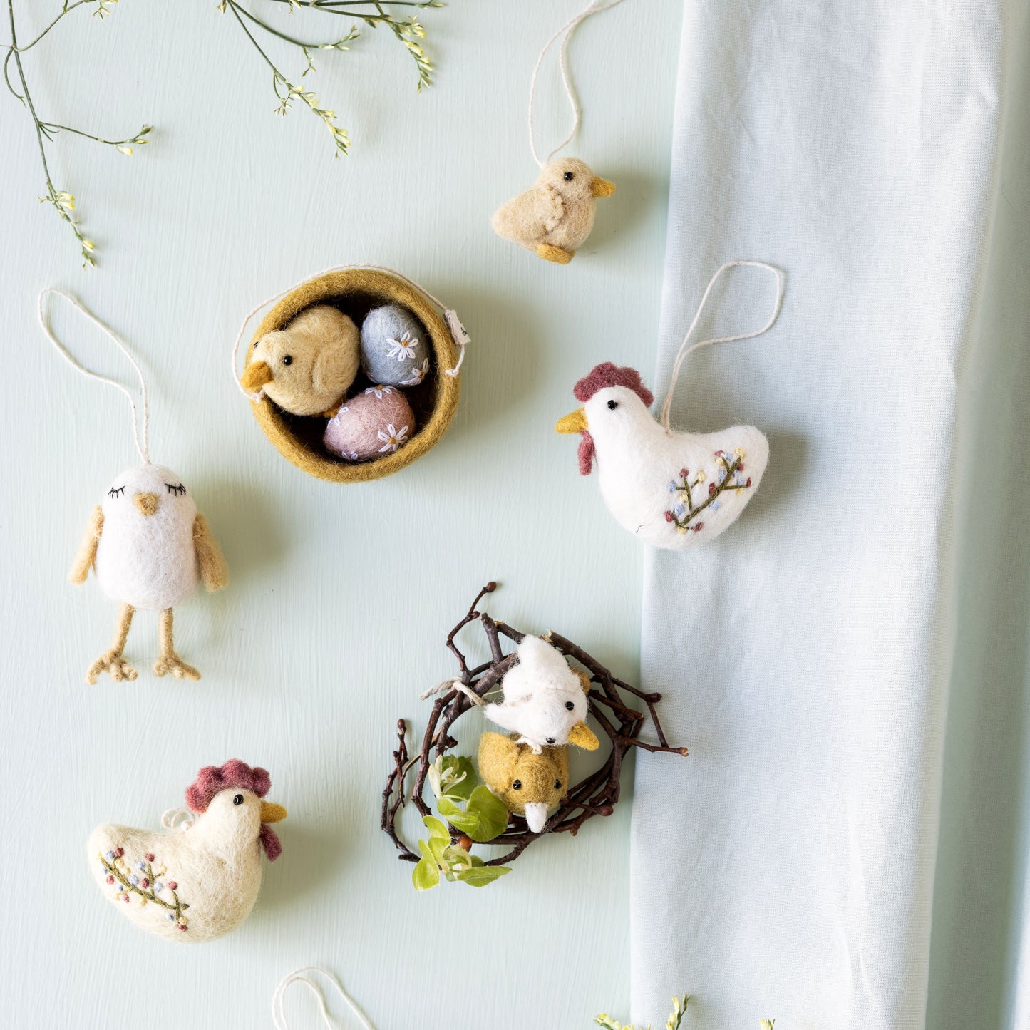 Filz-Kücken 3er Set