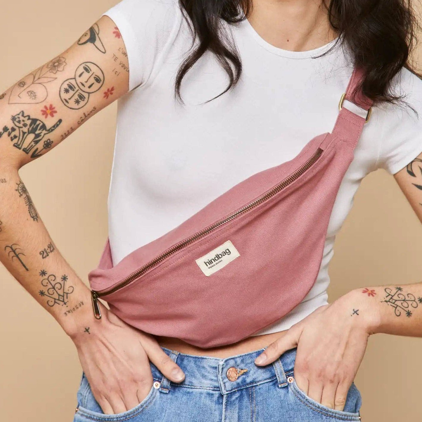 Bauchtasche "Sasha", Blush