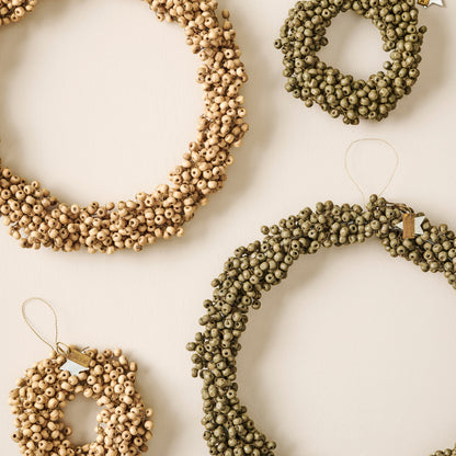 Perlenkranz grün/groß