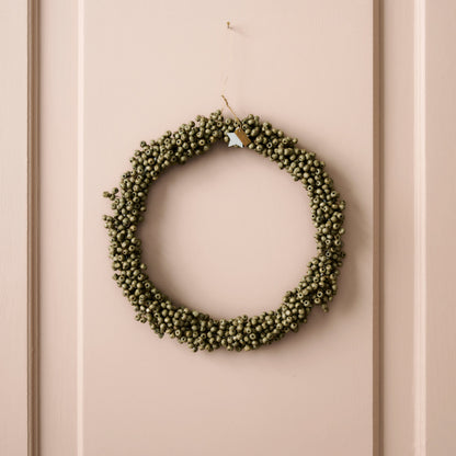 Perlenkranz grün/groß