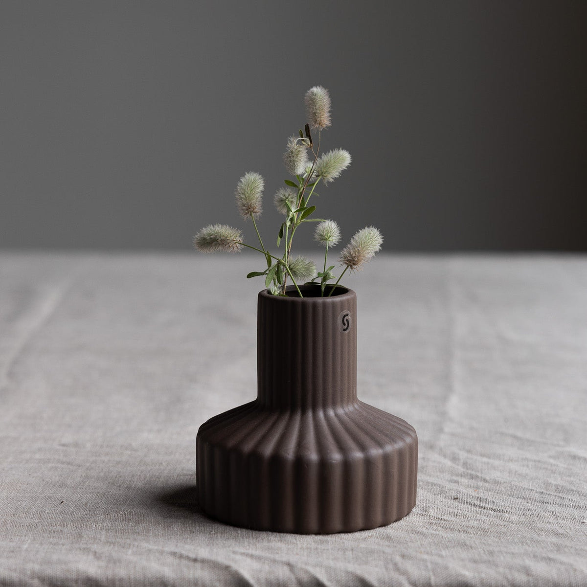 Vase "Samset", braun