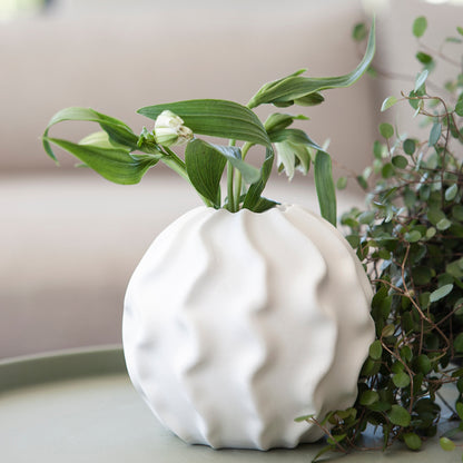 SALE!!! Vase "Malmbäck", weiß, klein