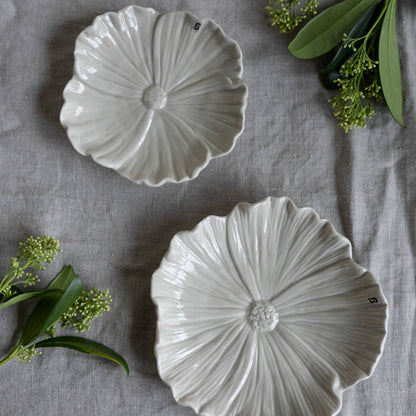 Teller "BLOMSTER", beige