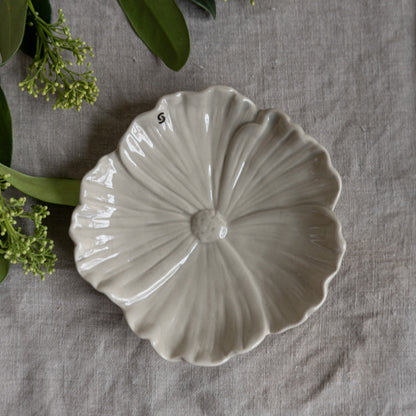 Teller "BLOMSTER", beige