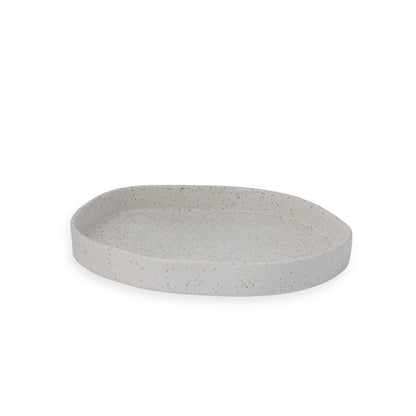 Tablett "Ekliden", Keramik/Vanille