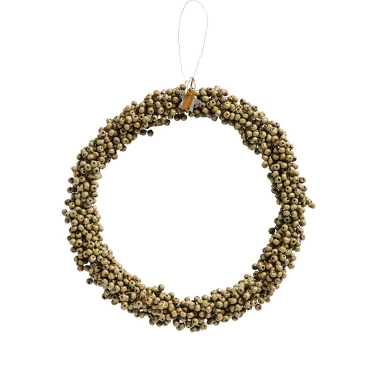 Perlenkranz grün/groß