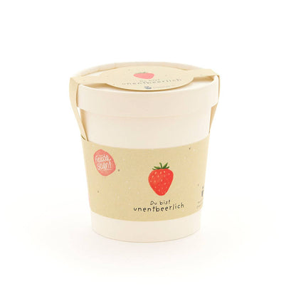 Blumensamen-Becher "Du bist unentbeerlich"
