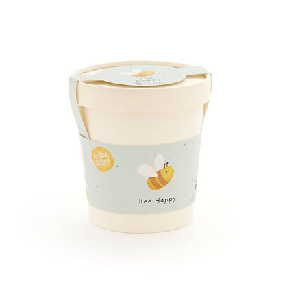 Blumensamen-Becher "Bee Happy"