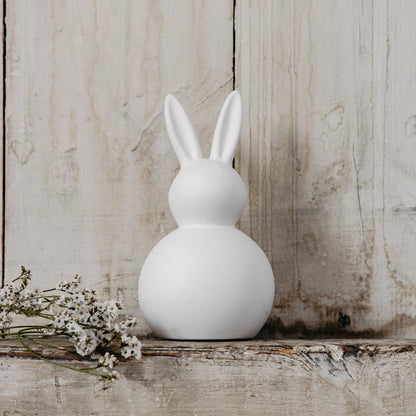 Keramikhase "Tore", weiß