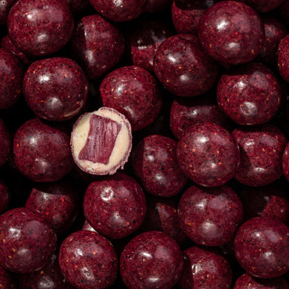 Weingummis mit Schokolade "Dark Raspberry", klein