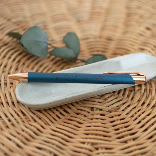 Kugelschreiber "Gedankensammler", dunkelblau