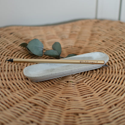 Bleistift "Glücksbringer", gold