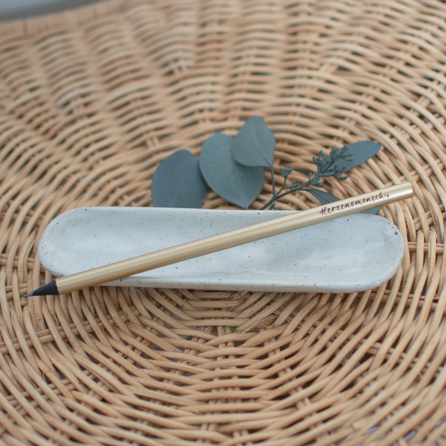 Bleistift "Herzensmensch", gold