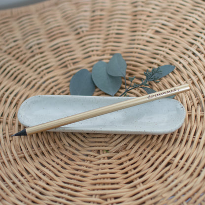 Bleistift "Herzensmensch", gold