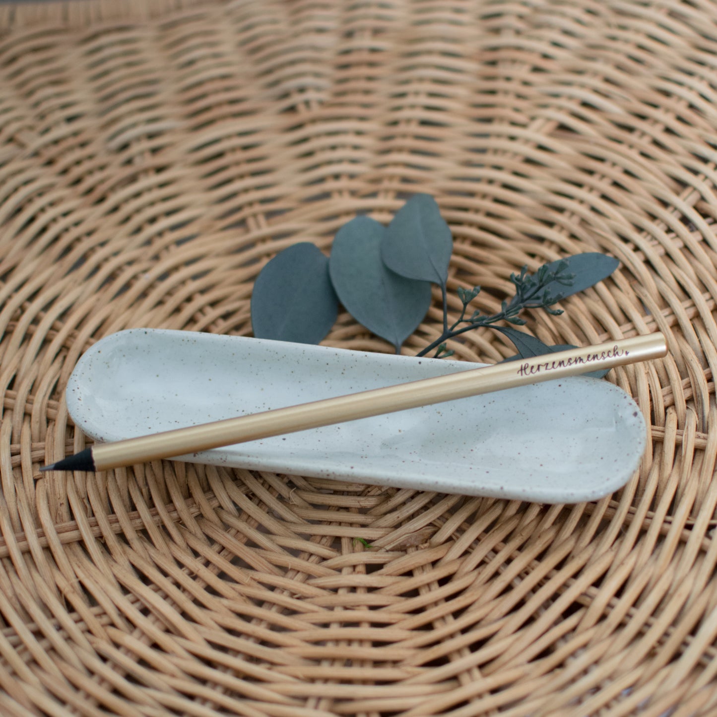 Bleistift "Herzensmensch", gold