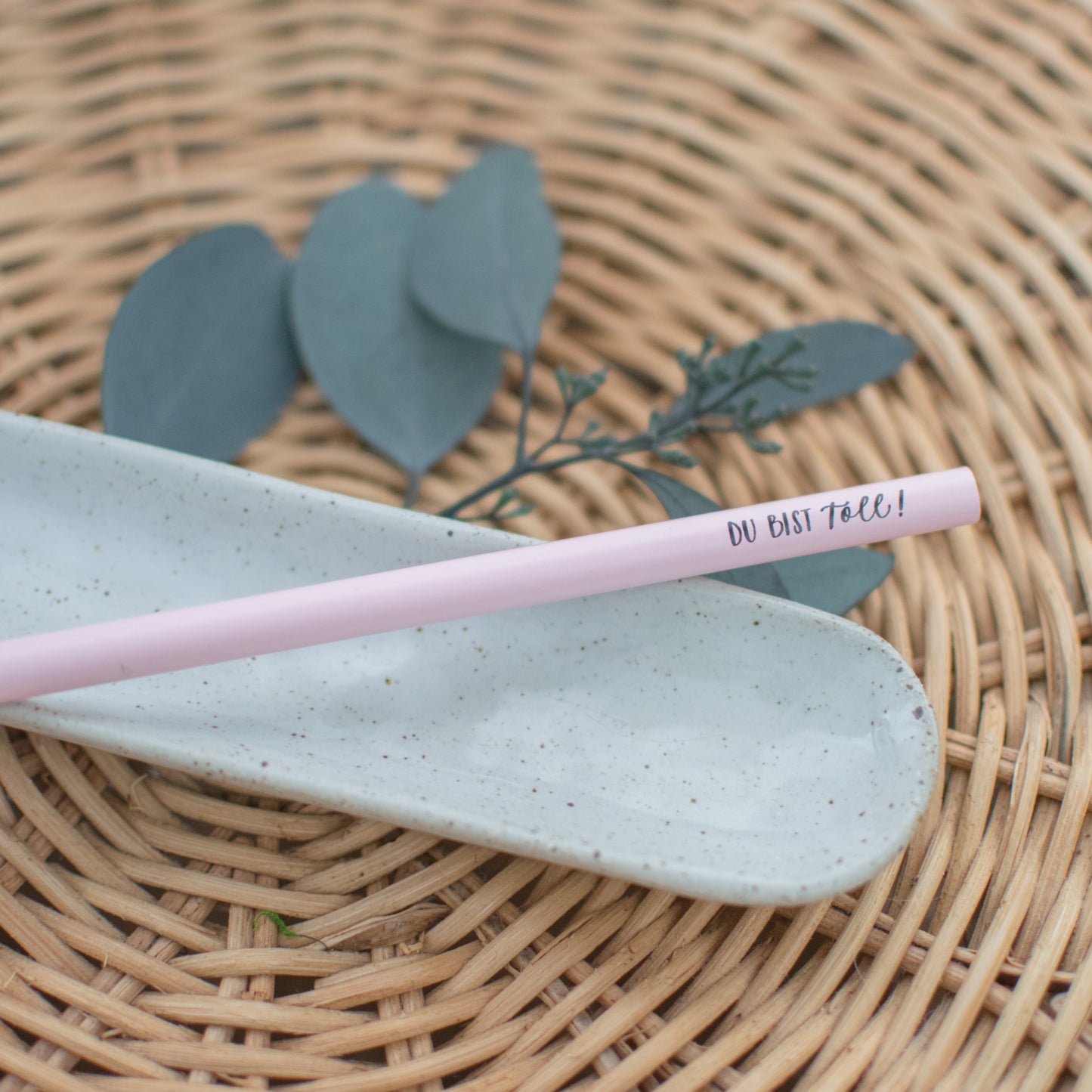 Bleistift "Du bist toll", hellrosa