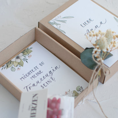 Geschenkbox "Möchtest du...", personalisierbar
