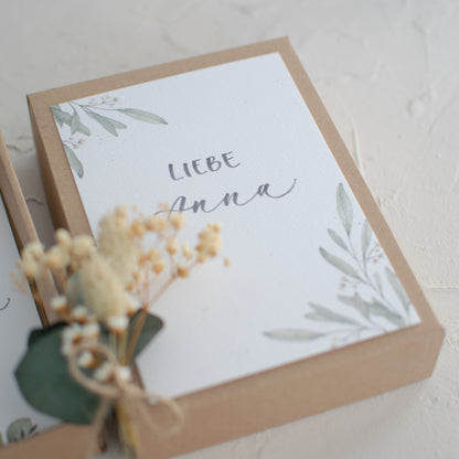 Geschenkbox "Möchtest du...", personalisierbar
