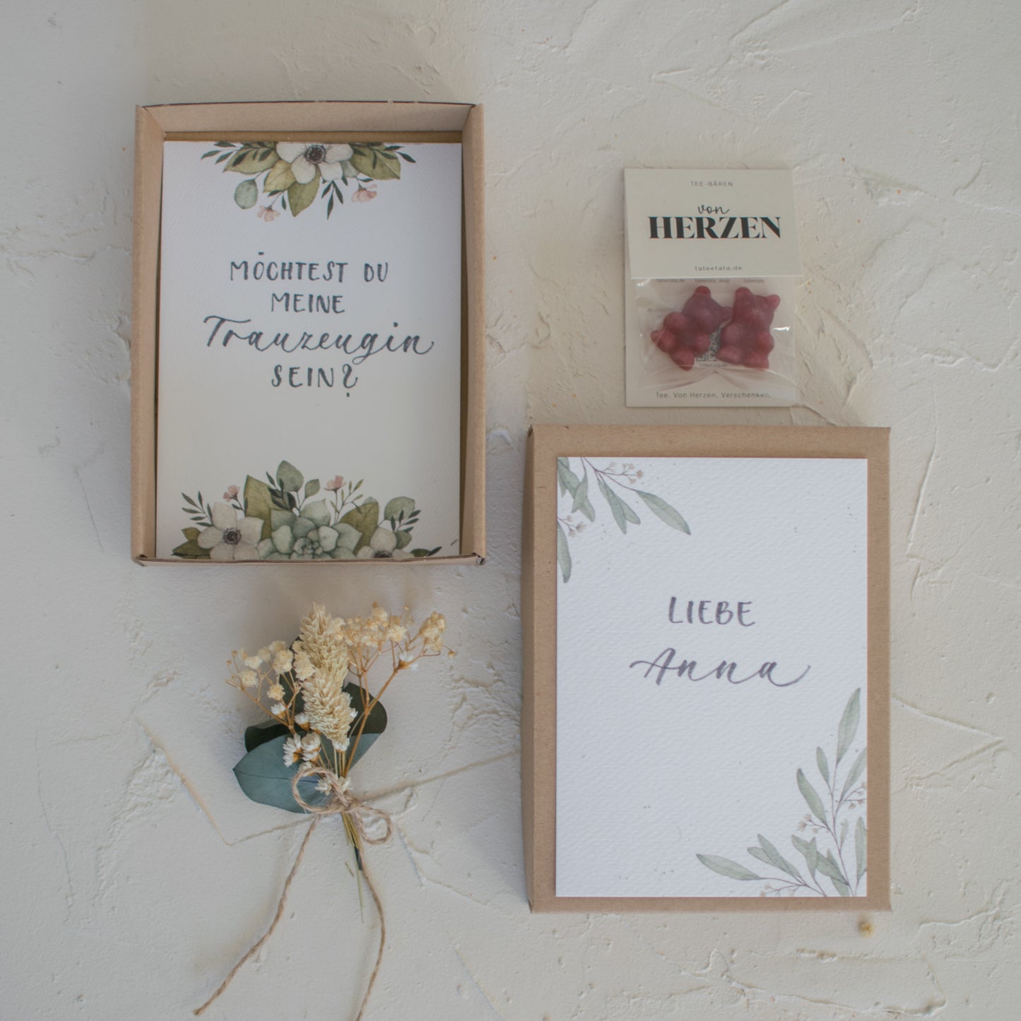 Geschenkbox "Möchtest du...", personalisierbar