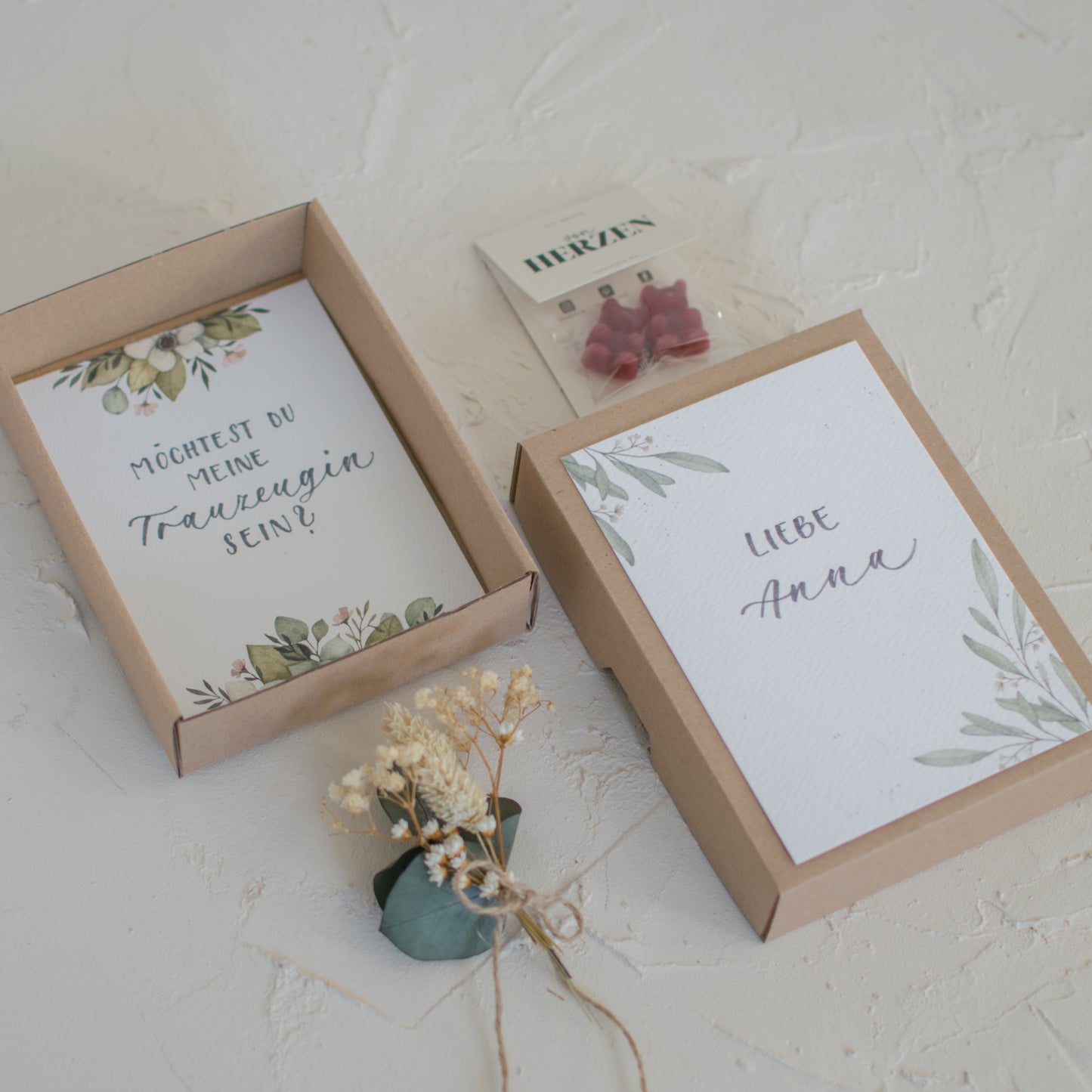Geschenkbox "Möchtest du...", personalisierbar