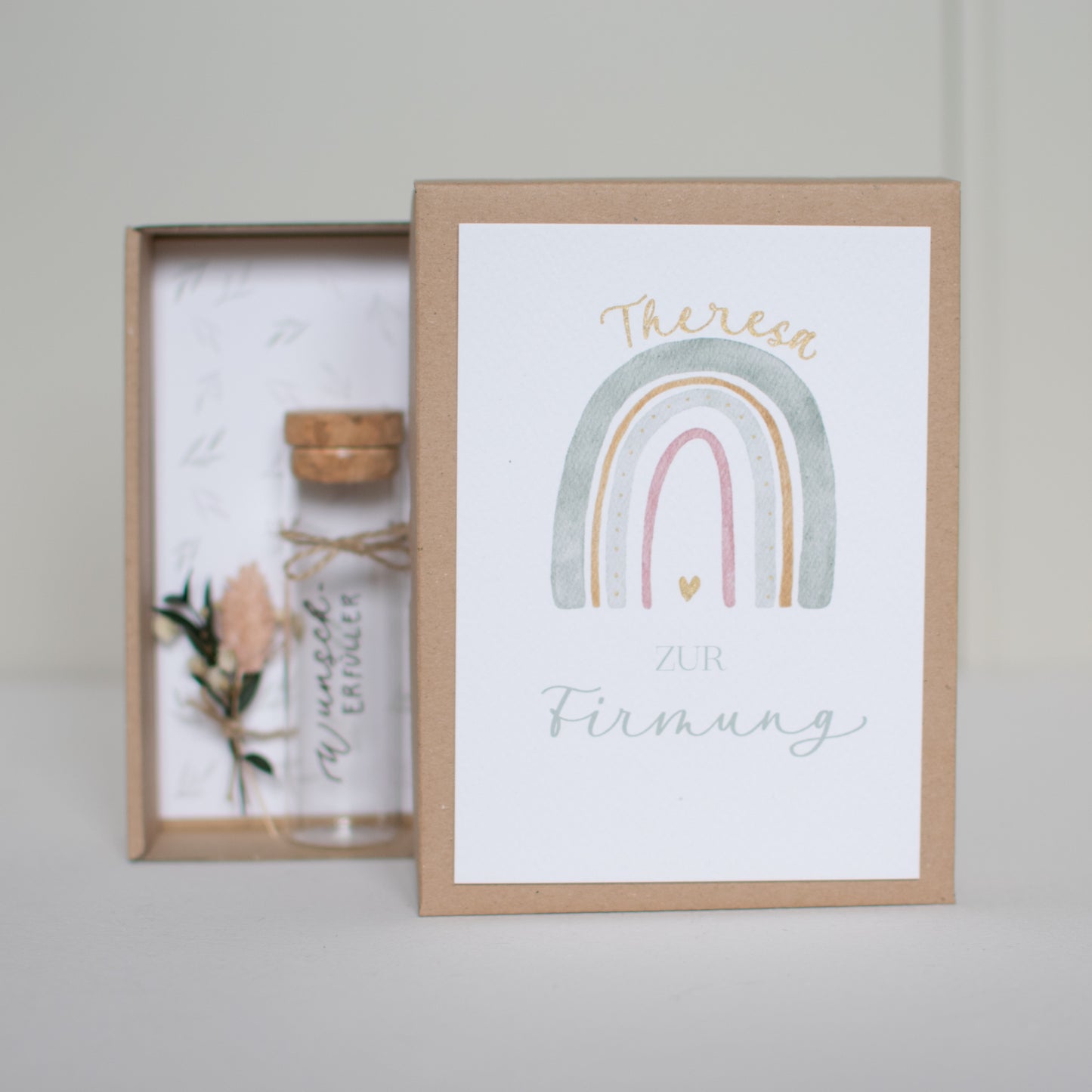 Geschenkbox "Zur Firmung ", in zwei Farben