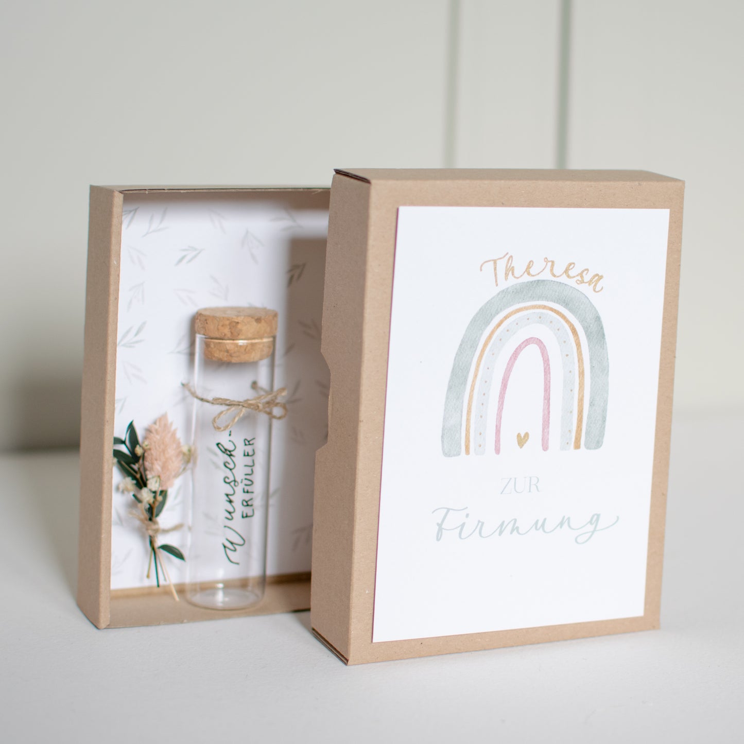 Geschenkbox "Zur Firmung ", in zwei Farben