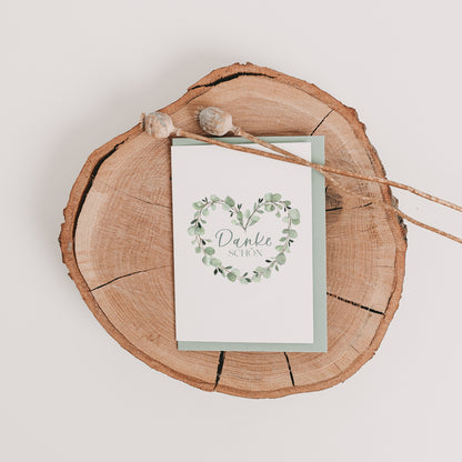 Klappkarte "Dankeschön", A6 inkl. Kuvert