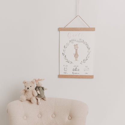 Geburtsbild "Gerti Giraffe"