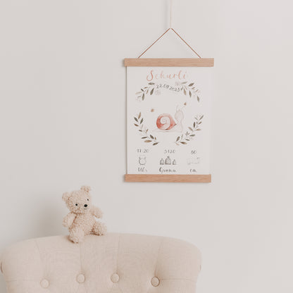 Geburtsbild "Schurli Schnecke"