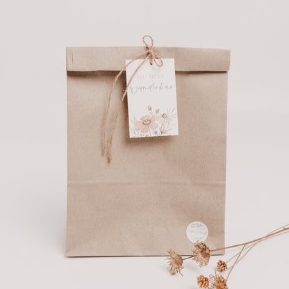 Geschenk-Anhänger "Du bist wunderbar"