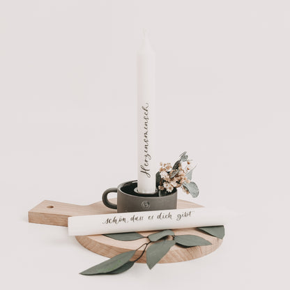 Stabkerzenset "Herzensmensch"