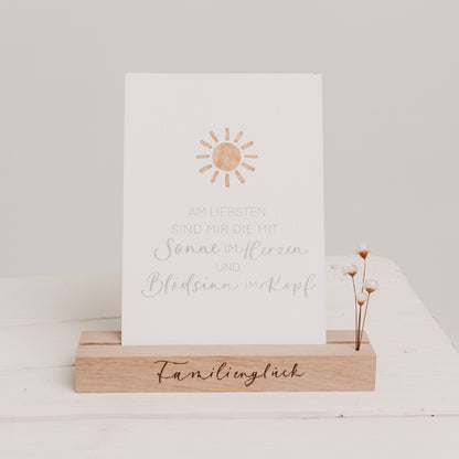 Kartenständer "Familienglück", mittel