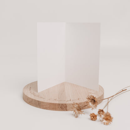 Klappkarte "Herzlichen Glückwunsch", A6 inkl. Kuvert