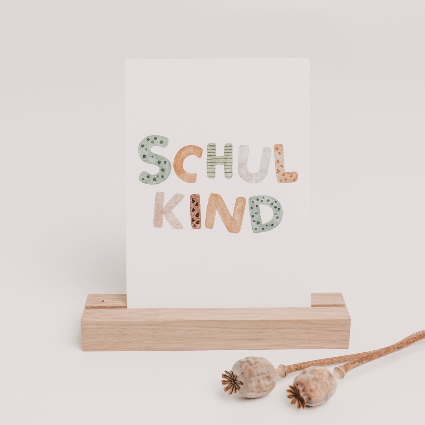 Postkarte "Schulkind"