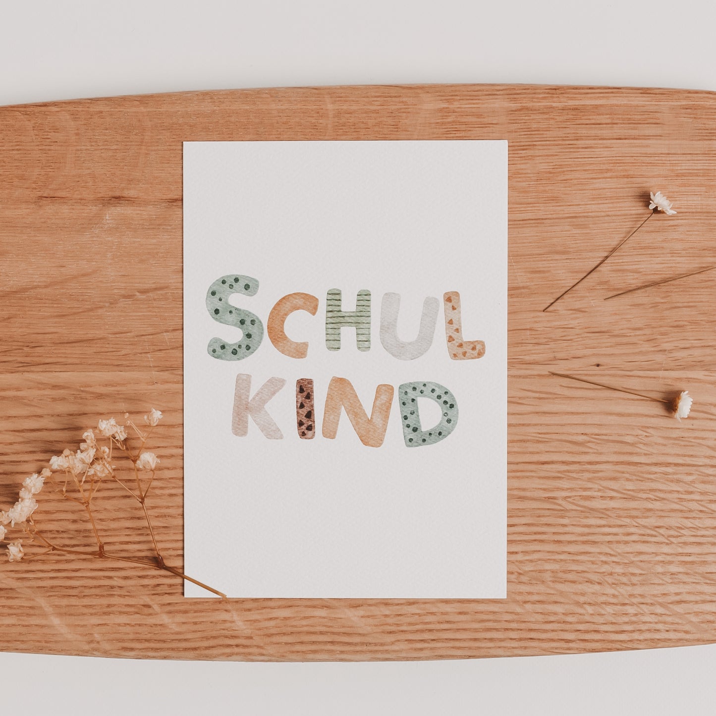 Postkarte "Schulkind"