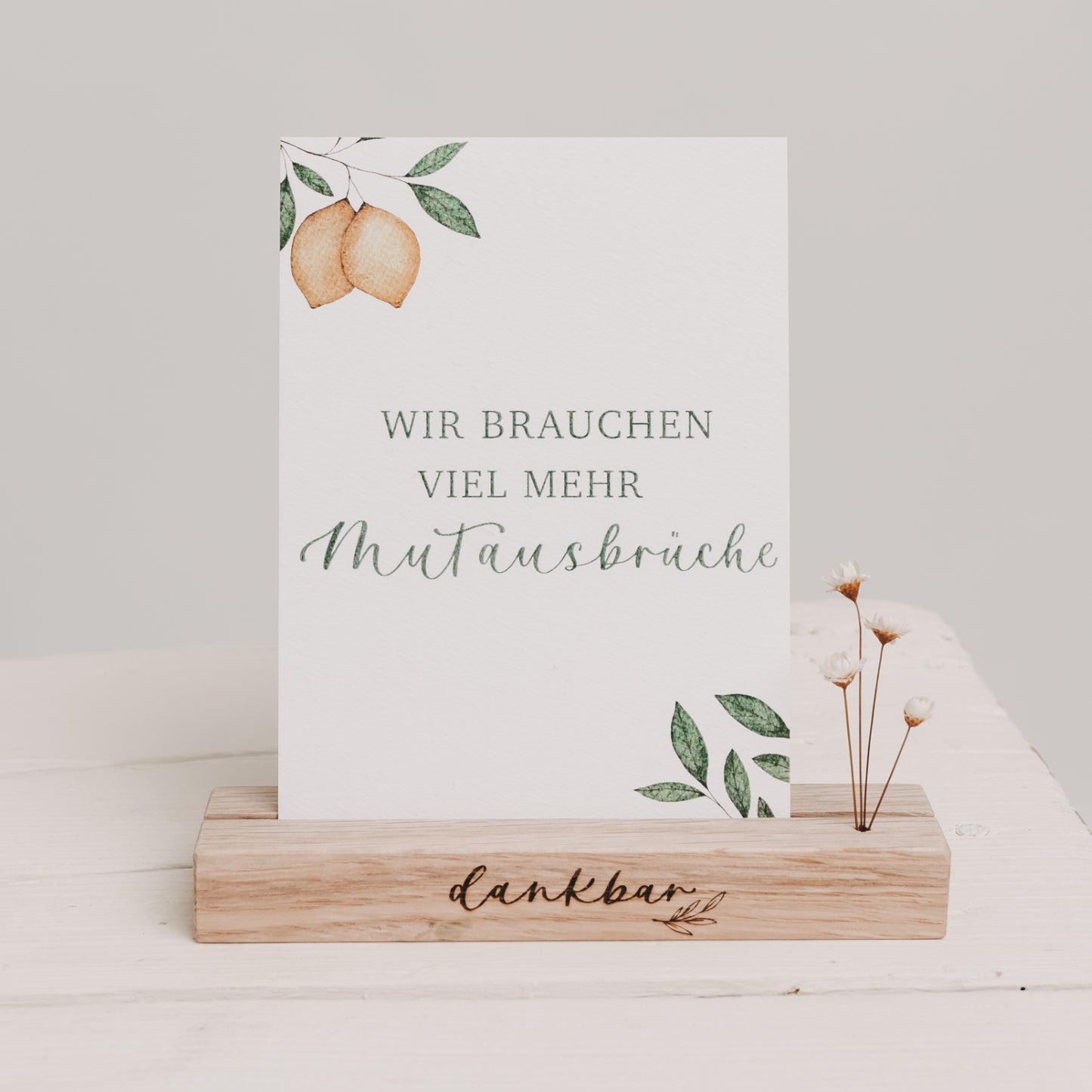 Postkarte "Mutausbrüche"