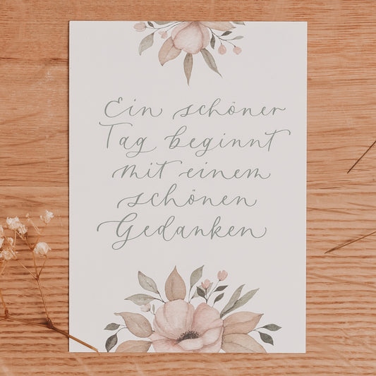 Postkarte "Ein schöner Tag"