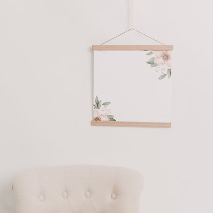 Poster "Blume", 30x30