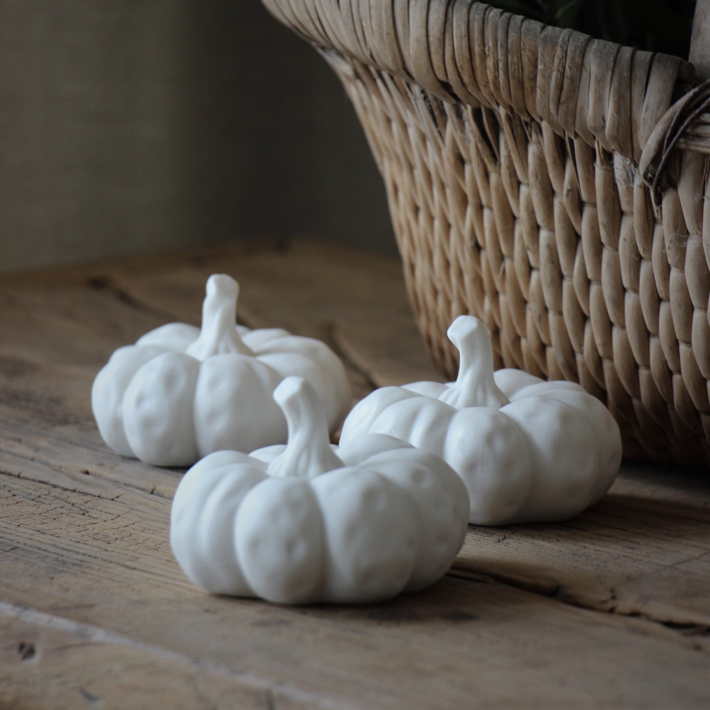 Keramikkürbis, 8,5x8,5 cm