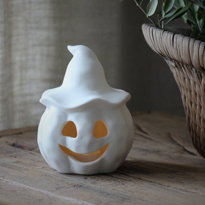 Keramikkürbis "Happy Pumpkin"